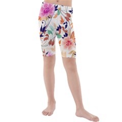 Kids  Mid Length Swim Shorts 