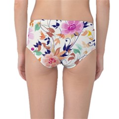 Mid-Waist Bikini Bottoms 