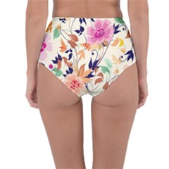 Reversible High-Waist Bikini Bottoms 