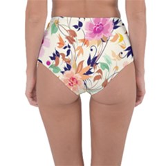 Reversible High-Waist Bikini Bottoms 