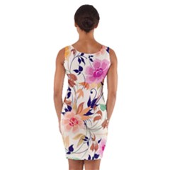 Wrap Front Bodycon Dress 