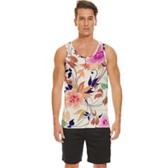 Men s Wide Collar Tank Top 