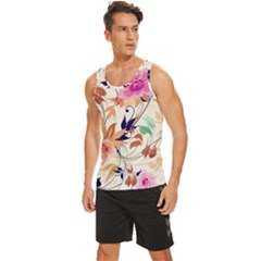 Men s Wide Collar Tank Top 