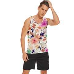 Men s Wide Collar Tank Top 