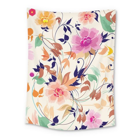 Abstract Floral Background Medium Tapestry from ArtsNow.com