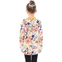 Kids  Double Breasted Button Coat 