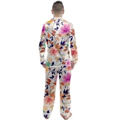 Men s Long Sleeve Satin Pajamas Set 