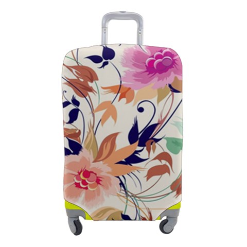 Abstract Floral Background Luggage Cover (Small) from ArtsNow.com