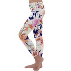 Kids  Lightweight Velour Classic Yoga Leggings 