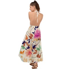 Backless Maxi Beach Dress 