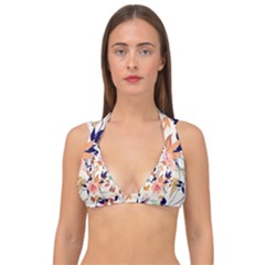 Double Strap Halter Bikini Top 