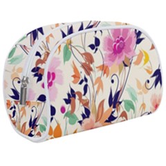 Abstract Floral Background Make Up Case (Medium) from ArtsNow.com