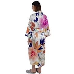 Maxi Satin Kimono 