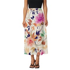 Classic Midi Chiffon Skirt 