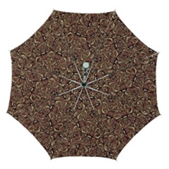 Human Spider Mutant Creatures Motif Random Pattern Automatic Folding Umbrella with Case (Medium) from ArtsNow.com