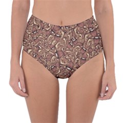 Reversible High-Waist Bikini Bottoms 