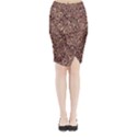 Midi Wrap Pencil Skirt 