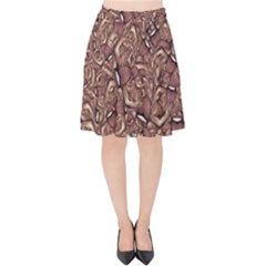 Velvet High Waist Skirt 