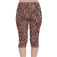 Velvet Capri Leggings  