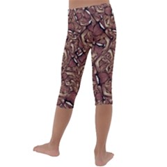 Kids  Lightweight Velour Capri Leggings  