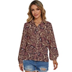 Women s Long Sleeve Button Up Shirt 