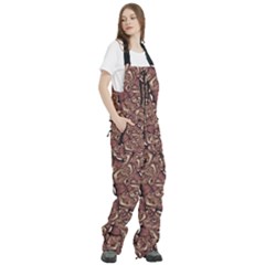 Women s Front Zip Ski And Snowboard Bib Pants 