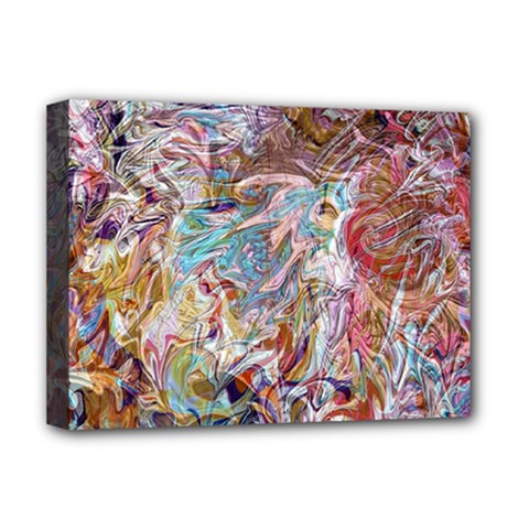 Abstract waves Deluxe Canvas 16  x 12  (Stretched)  from ArtsNow.com