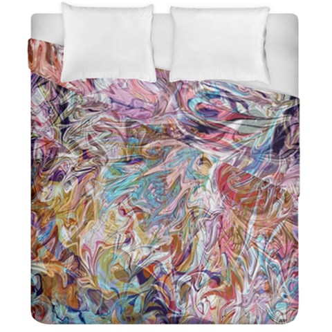 Abstract waves Duvet Cover Double Side (California King Size) from ArtsNow.com