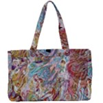 Abstract waves Canvas Work Bag