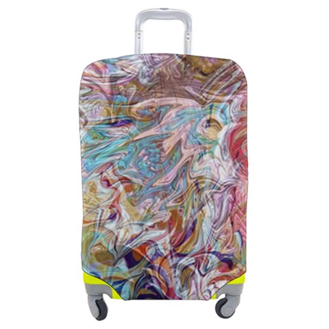 Abstract waves Luggage Cover (Medium) from ArtsNow.com