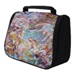 Abstract waves Full Print Travel Pouch (Small)