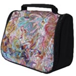 Abstract waves Full Print Travel Pouch (Big)