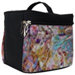 Abstract waves Make Up Travel Bag (Big)