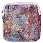 Abstract waves Mini Square Pouch