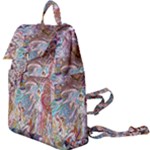 Abstract waves Buckle Everyday Backpack