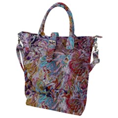 Buckle Top Tote Bag 