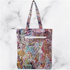 Double Zip Up Tote Bag 