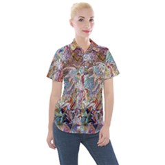 Women s Short Sleeve Pocket Shirt 