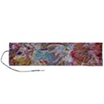 Abstract waves Roll Up Canvas Pencil Holder (L)