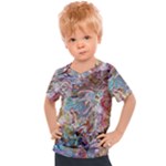 Abstract waves Kids  Sports T-Shirt