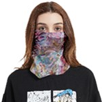 Abstract waves Face Covering Bandana (Two Sides)