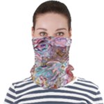 Abstract waves Face Seamless Bandana (Adult)