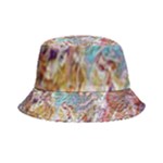 Abstract waves Inside Out Bucket Hat