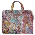 Abstract waves MacBook Pro 15  Double Pocket Laptop Bag 