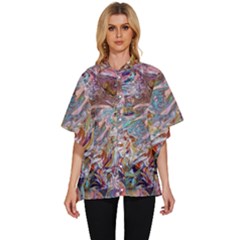 Women s Batwing Button Up Shirt 