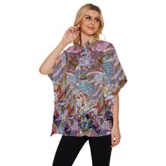 Women s Batwing Button Up Shirt 