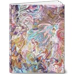 Abstract waves 7  x 9  Softcover Notebook