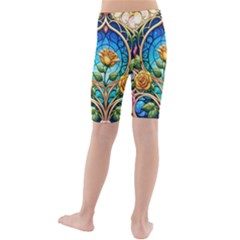 Kids  Mid Length Swim Shorts 