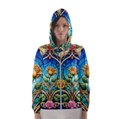 Women s Hooded Windbreaker 