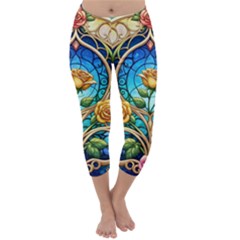 Capri Winter Leggings  Front